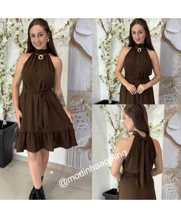 Vestido Lavinea Marrom